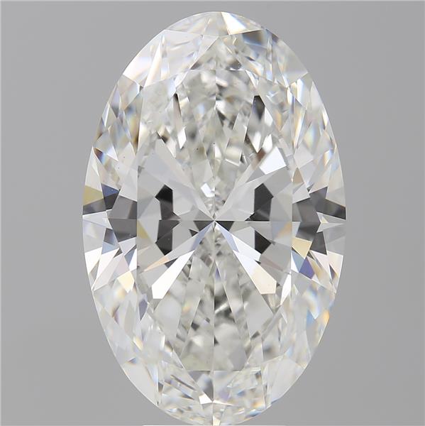 8.09 ct. oval Lab Grown Diamond front image