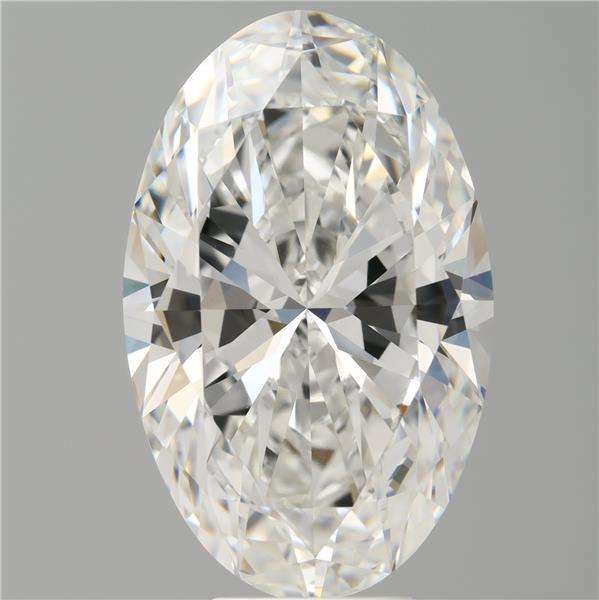8.04 ct. oval Lab Grown Diamond front image