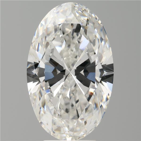 6.01 ct. oval Lab Grown Diamond front image