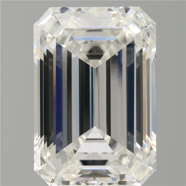 6.09 ct. emerald Lab Grown Diamond front image