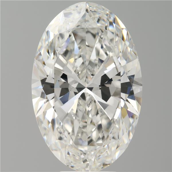 9.02 ct. oval Lab Grown Diamond front image