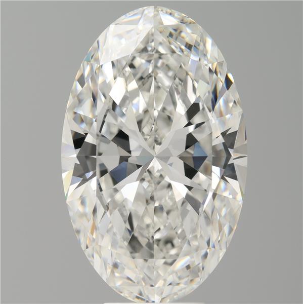 8.09 ct. oval Lab Grown Diamond front image