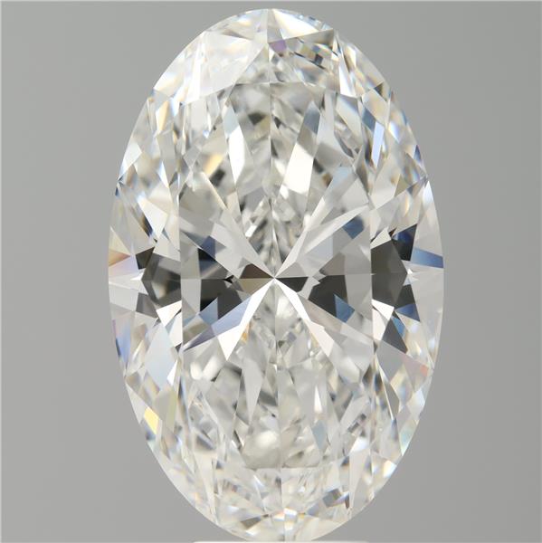 9.08 ct. oval Lab Grown Diamond front image