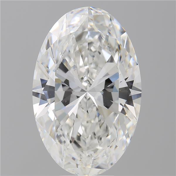 9.04 ct. oval Lab Grown Diamond front image