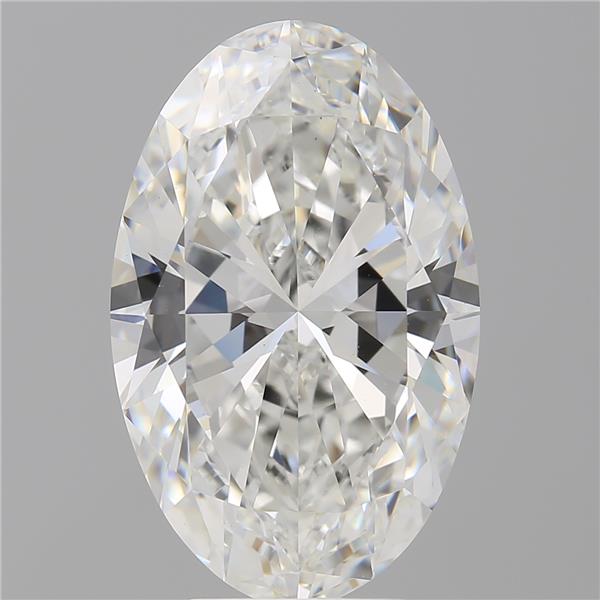 6.00 ct. oval Lab Grown Diamond front image