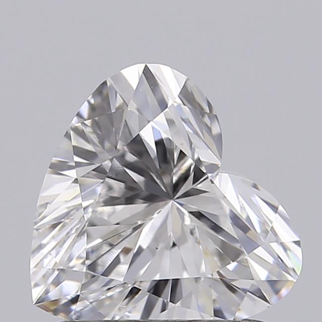 1.08 carat e VS1 EX Cut IGI heart diamond