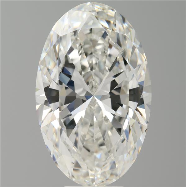 9.10 ct. oval Lab Grown Diamond front image