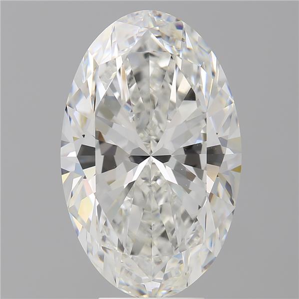 7.10 ct. oval Lab Grown Diamond front image