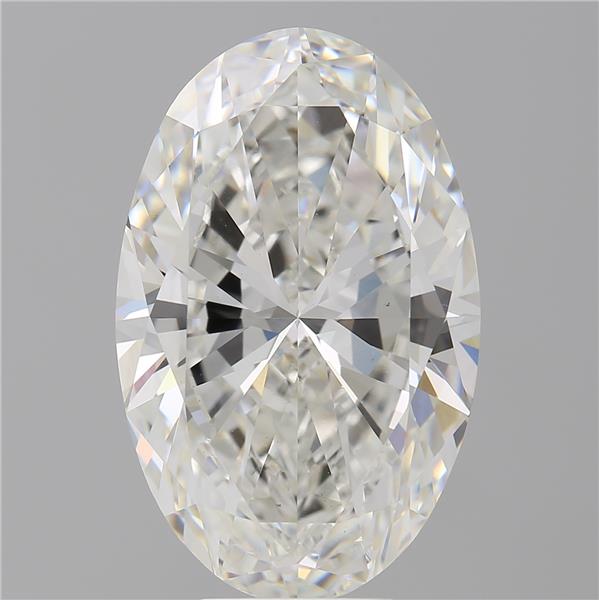 8.10 ct. oval Lab Grown Diamond front image