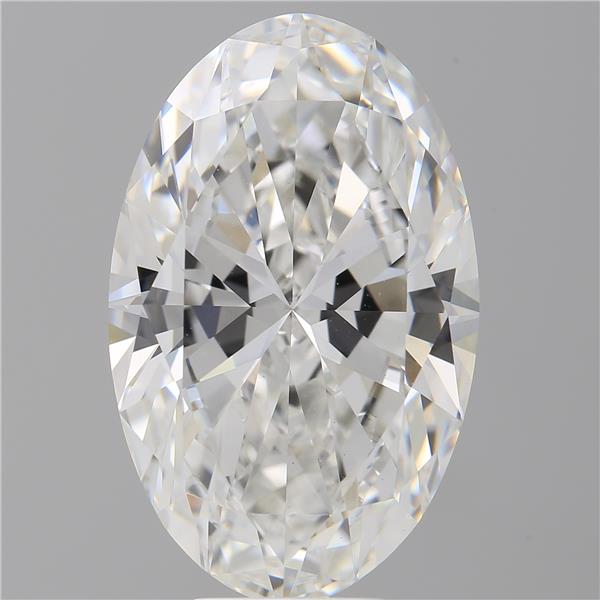 9.08 ct. oval Lab Grown Diamond front image