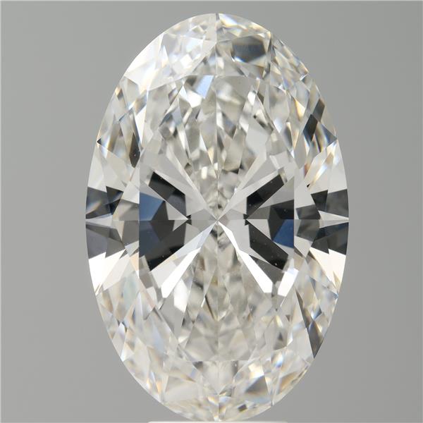 8.02 ct. oval Lab Grown Diamond front image