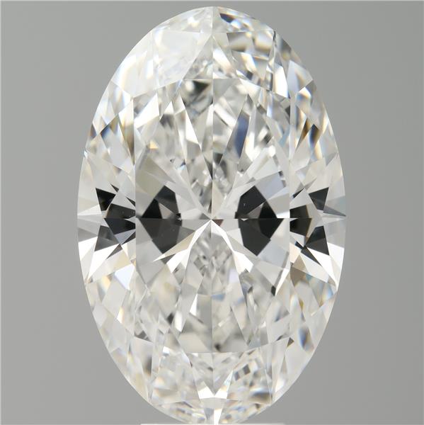 8.05 ct. oval Lab Grown Diamond front image