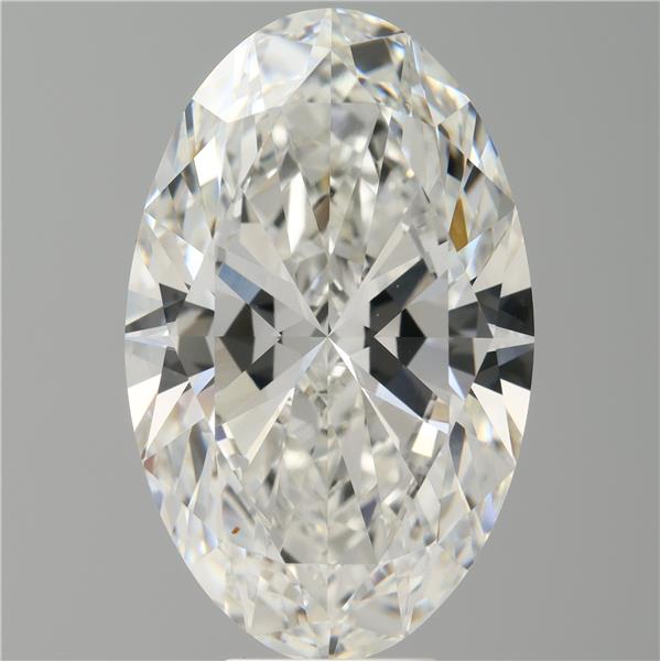 9.09 ct. oval Lab Grown Diamond front image