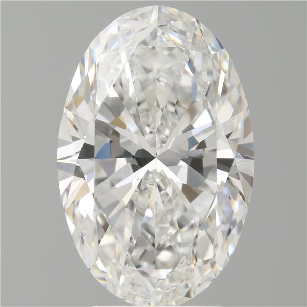 4.10 ct. oval Lab Grown Diamond front image