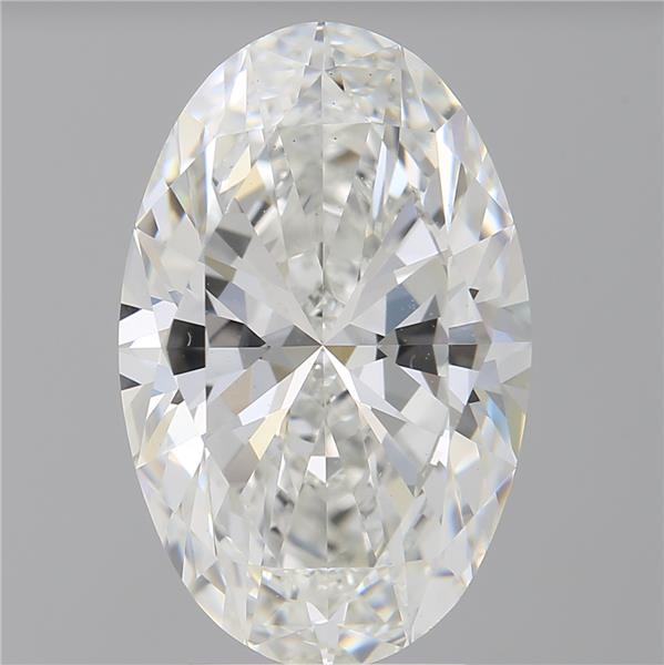 4.10 ct. oval Lab Grown Diamond front image