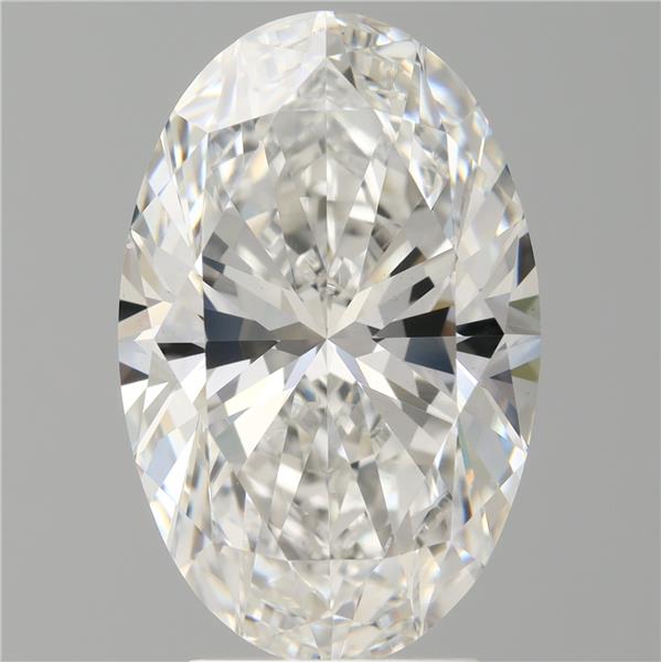 3.96 ct. oval Lab Grown Diamond front image