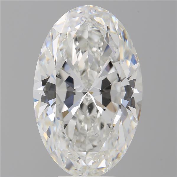 8.03 ct. oval Lab Grown Diamond front image