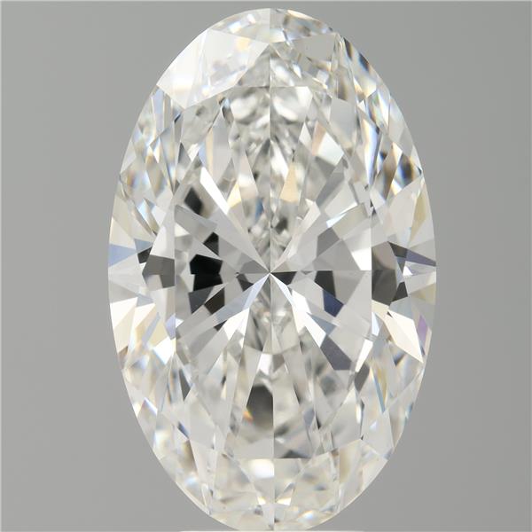 7.03 ct. oval Lab Grown Diamond front image