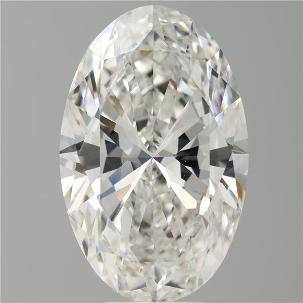 8.02 ct. oval Lab Grown Diamond front image