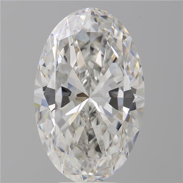 8.04 ct. oval Lab Grown Diamond front image