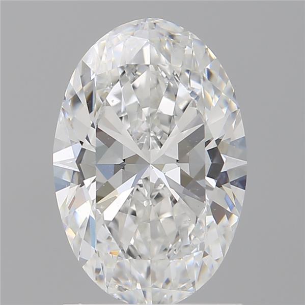 1.52 ct. oval Lab Grown Diamond front image
