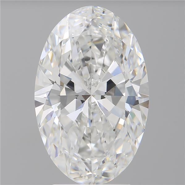 4.10 ct. oval Lab Grown Diamond front image
