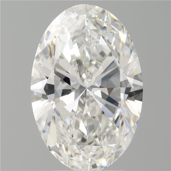 4.08 ct. oval Lab Grown Diamond front image