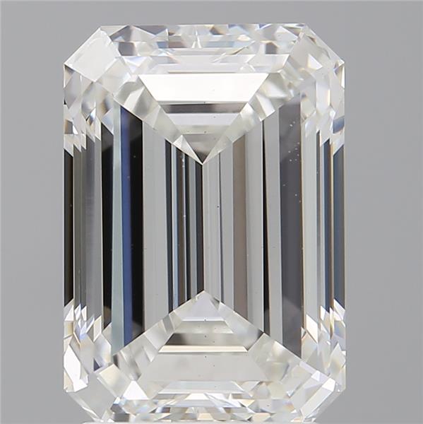 3.04 ct. emerald Lab Grown Diamond front image