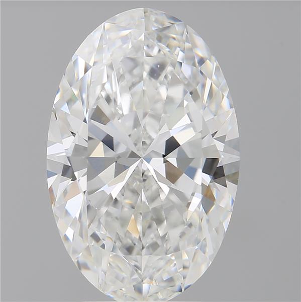 4.06 ct. oval Lab Grown Diamond front image