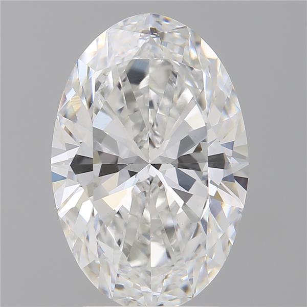 3.04 ct. oval Lab Grown Diamond front image