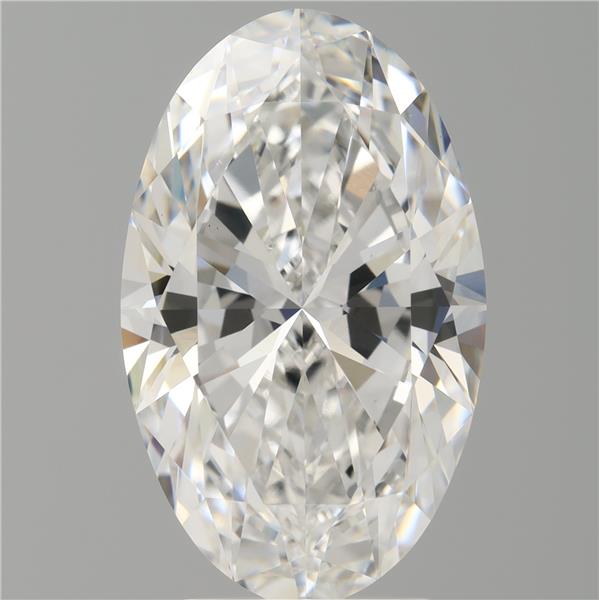4.09 ct. oval Lab Grown Diamond front image