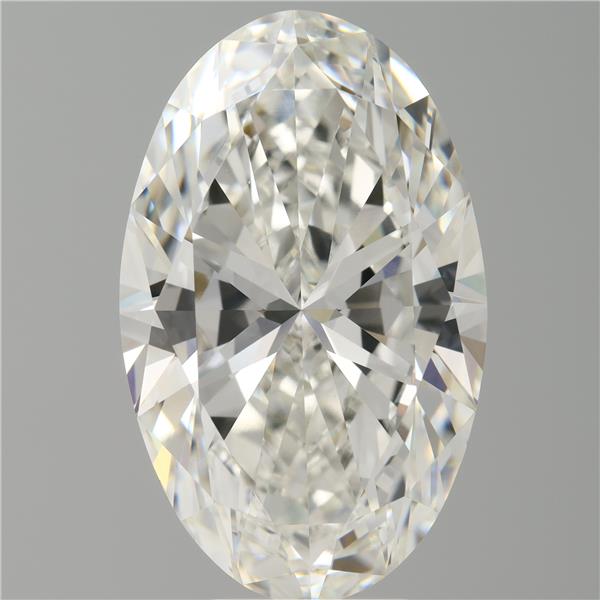 8.09 ct. oval Lab Grown Diamond front image