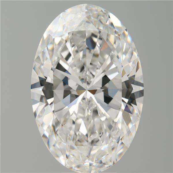 9.10 ct. oval Lab Grown Diamond front image