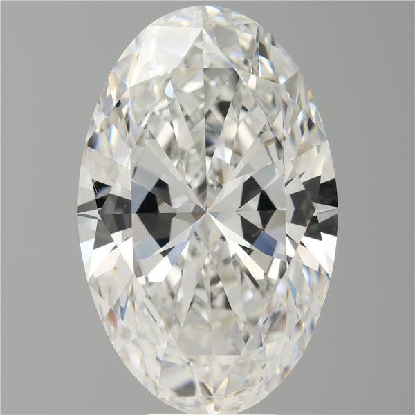 9.06 ct. oval Lab Grown Diamond front image