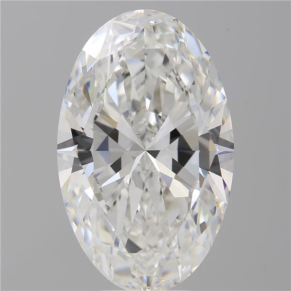 8.08 ct. oval Lab Grown Diamond front image