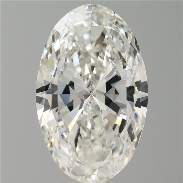 8.02 ct. oval Lab Grown Diamond front image