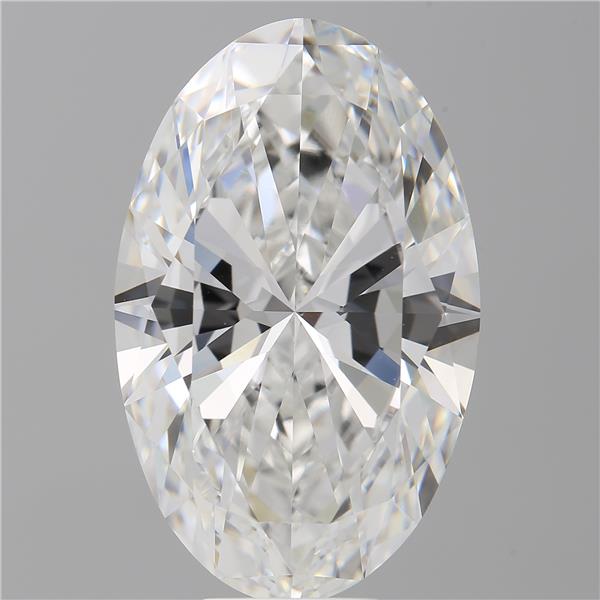 10.50 ct. oval Lab Grown Diamond front image