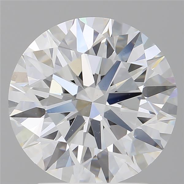 2.60 ct. round Lab Grown Diamond front image