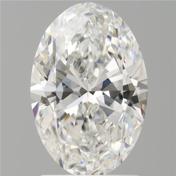 2.10 ct. oval Lab Grown Diamond front image