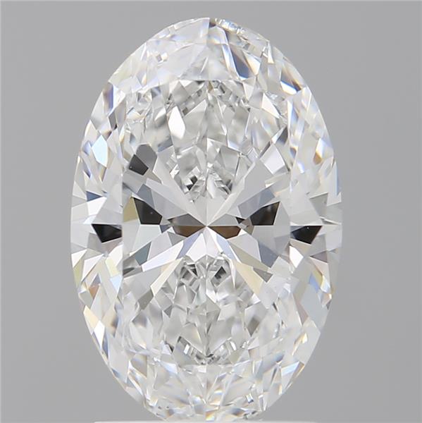2.11 ct. oval Lab Grown Diamond front image