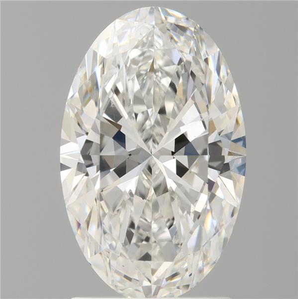 2.01 ct. oval Lab Grown Diamond front image