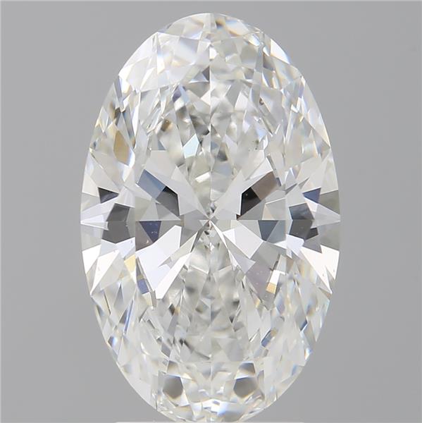 3.05 ct. oval Lab Grown Diamond front image