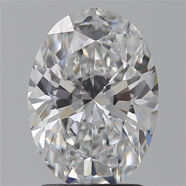 1.56 ct. oval Lab Grown Diamond front image