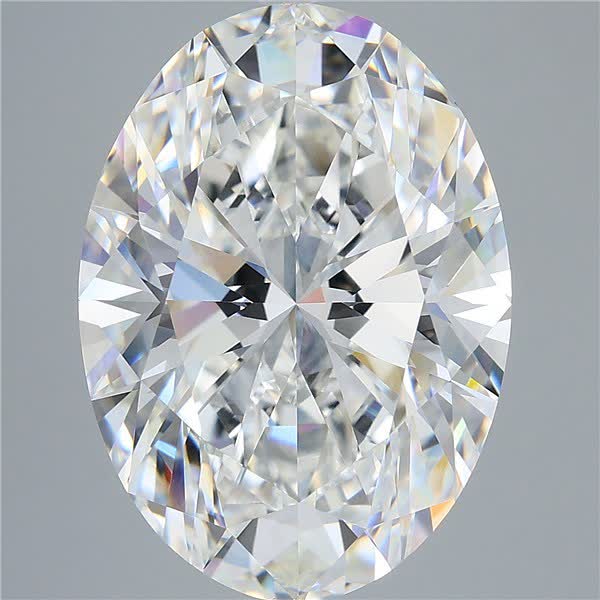 10.51 ct. oval Lab Grown Diamond front image