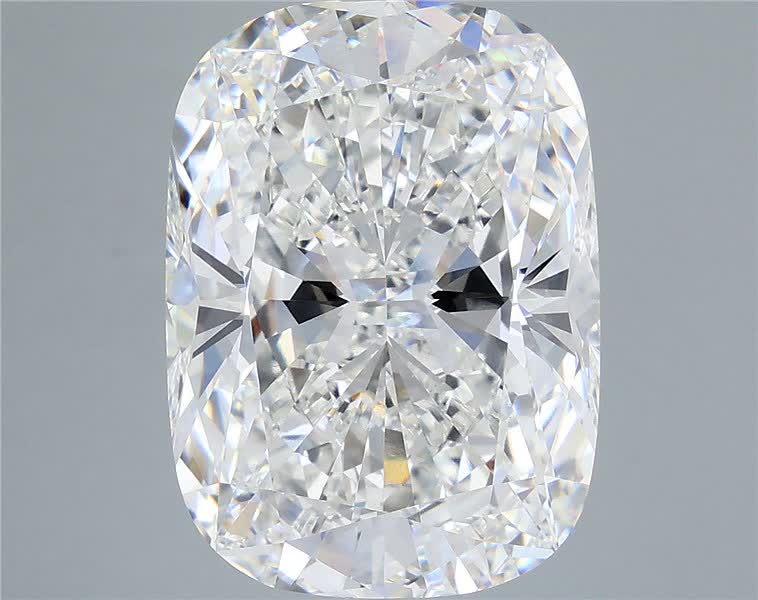 14.09 ct. cushion Lab Grown Diamond front image