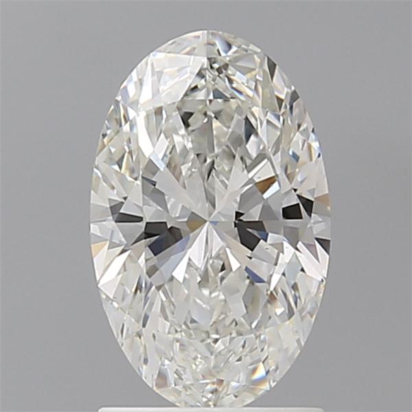 1.53 ct. oval Lab Grown Diamond front image