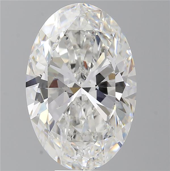 9.55 ct. oval Lab Grown Diamond front image