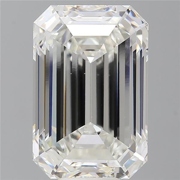 11.51 ct. emerald Lab Grown Diamond front image