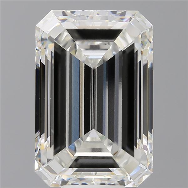 12.57 ct. emerald Lab Grown Diamond front image