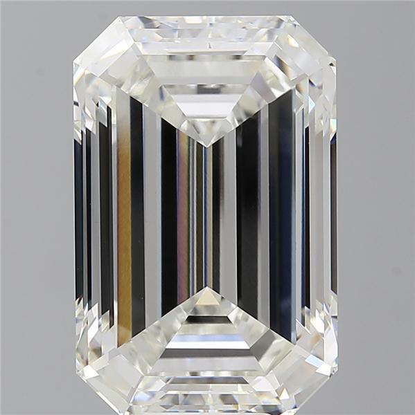 12.08 ct. emerald Lab Grown Diamond front image